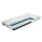 Mörgenn Hotel Boxspring Laurent - Hotel Boxspring met pocketvering - Luxe Topper - Alle kleuren - Alle maten 70 x 200 Antraciet - Mörgenn