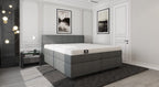 Mörgenn Hotel en B&B Boxspring - Pocketvering - Luxe Topper - Alle kleuren - Alle maten 80 x 200 Antraciet - Mörgenn