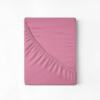 Mörgenn Hotel Hoeslaken van Katoen Deluxe – Diverse maten en kleuren 90 x 200 cm Roze - Mörgenn