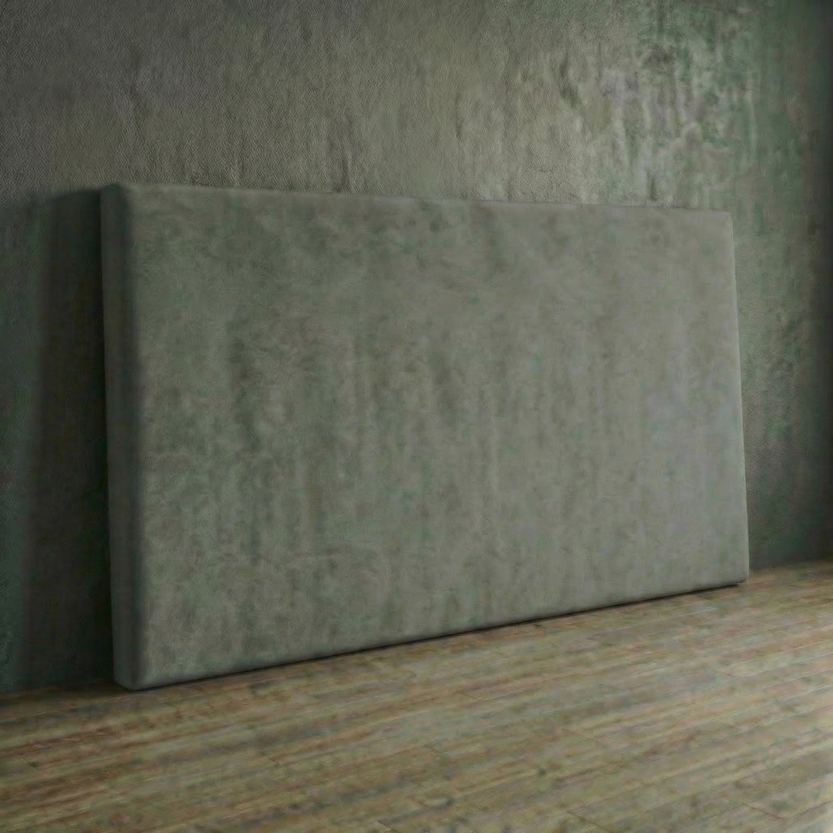 Mörgenn Los Hoofdbord Ideal - ca. 110cm hoog - ca. 8cm dik 90 x 110 Antraciet - Mörgenn