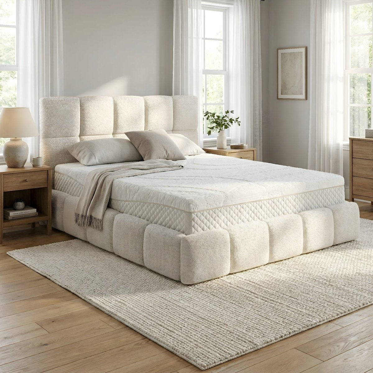 Mörgenn Luméa matras met 3 lagen Megapur schuim - 24cm 70x200 Medium / Soft (HR60) - Mörgenn