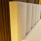 Mörgenn Luxe Boxspring Billy - Pocketvering + Luxe hoofdbord en/of voetbord + Luxe topper 140 x 200 Luxury 6 - baans hoofdbord Geen Voetbord - Mörgenn