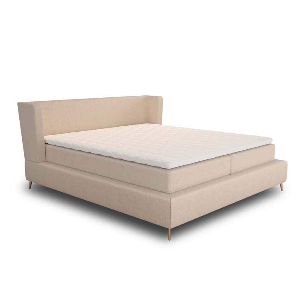 Mörgenn Luxe Boxspring Loft - Pocketvering + Koudschuim - Luxe topper - Inclusief montage 160 x 200 Antraciet - Mörgenn