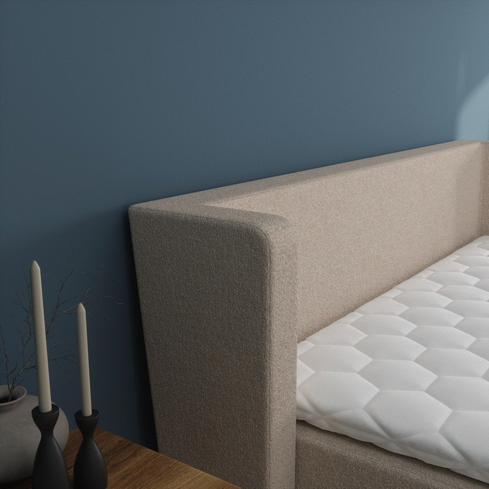 Mörgenn Luxe Boxspring Loft - Pocketvering + Koudschuim - Luxe topper - Inclusief montage 160 x 200 Antraciet - Mörgenn