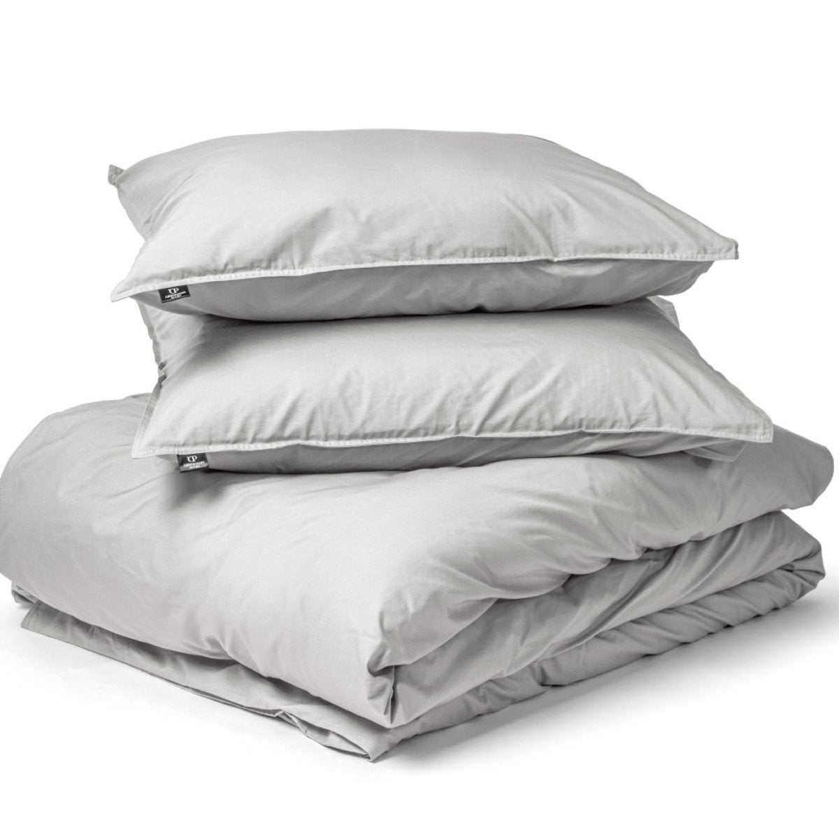 Mörgenn Luxe Hotel Dekbedovertrek van Egyptisch Katoen - Diverse maten en kleuren 140 x 220 cm (1 persoons) Grijs - Mörgenn