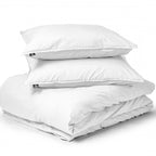 Mörgenn Luxe Hotel Dekbedovertrek van Egyptisch Katoen - Diverse maten en kleuren 140 x 220 cm (1 persoons) Wit - Mörgenn