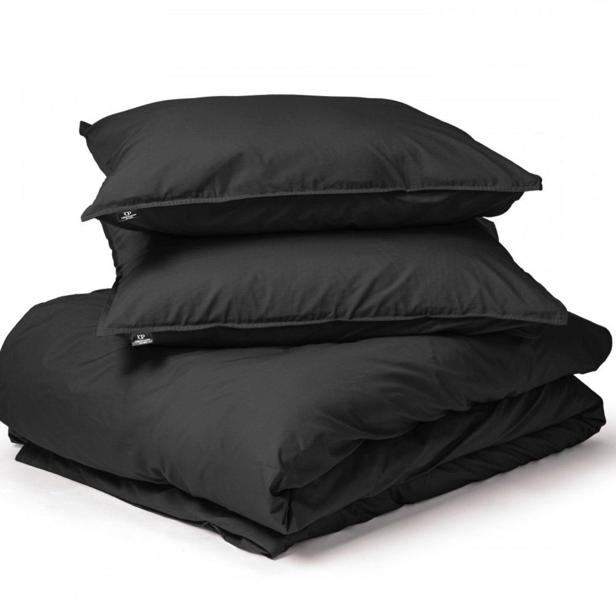 Mörgenn Luxe Hotel Dekbedovertrek van Egyptisch Katoen - Diverse maten en kleuren 140 x 220 cm (1 persoons) Zwart - Mörgenn