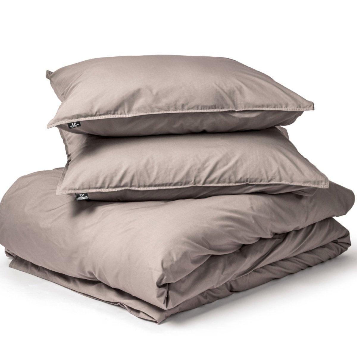 Mörgenn Luxe Hotel Dekbedovertrek van Egyptisch Katoen - Diverse maten en kleuren 140 x 220 cm (1 persoons) Taupe - Mörgenn