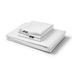 Mörgenn Luxe Hotel Dekbedovertrek van Egyptisch Katoen - Diverse maten en kleuren 140 x 220 cm (1 persoons) Wit - Mörgenn