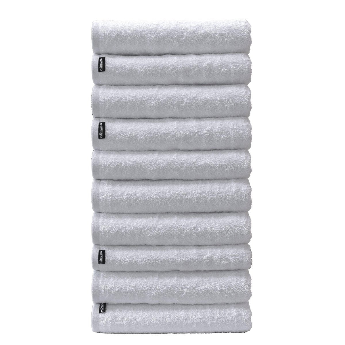 Mörgenn Luxe Hotel handdoeken / Badhanddoeken - 100% Katoen - 550gr/m2 - 10 - delig - 4 kleuren Wit - Mörgenn