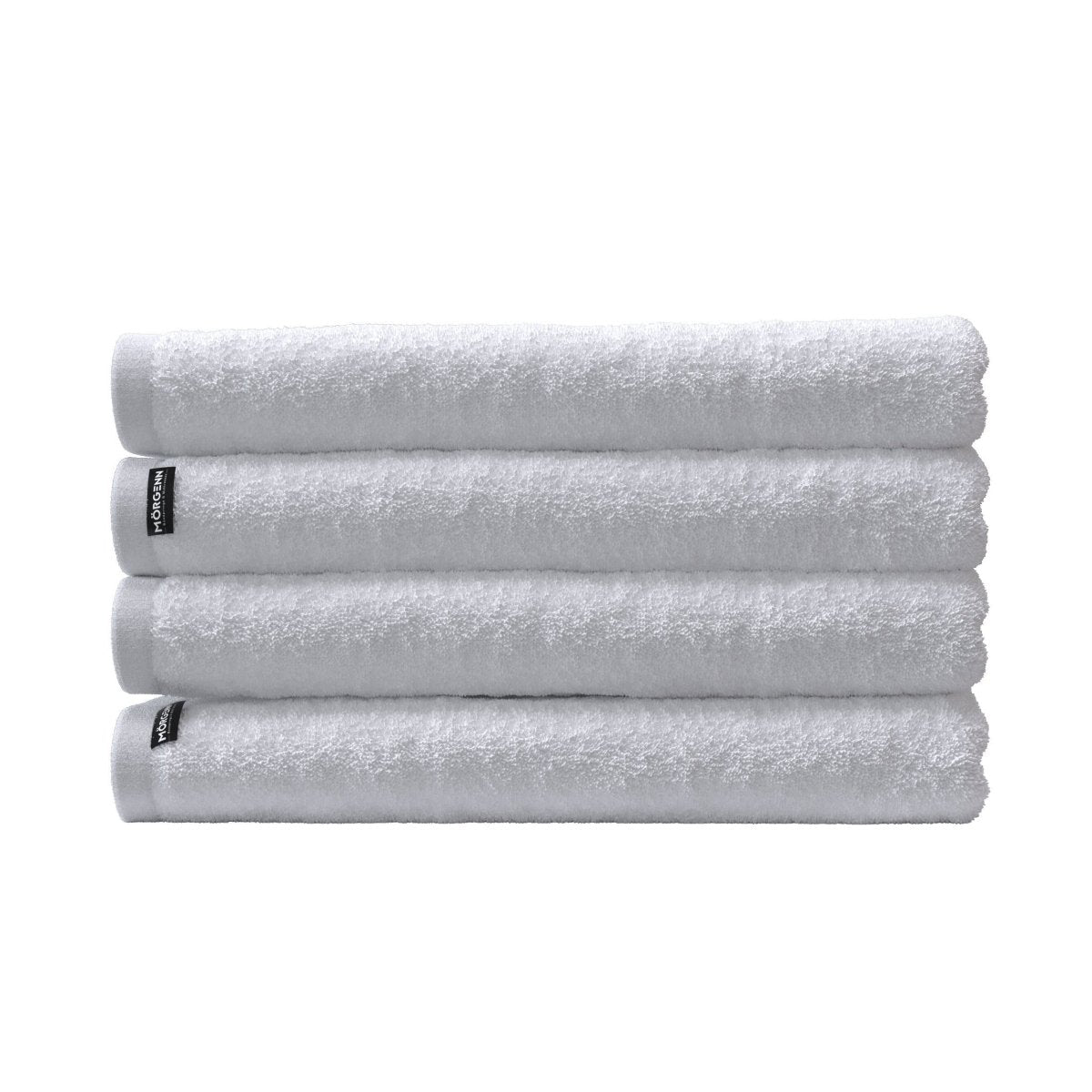 Mörgenn Luxe Hotel handdoeken / Badhanddoeken - 100% Katoen - 550gr/m2 - 10 - delig - 4 kleuren Wit - Mörgenn