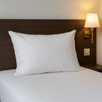 Mörgenn Luxe Hotel Suite hoofdkussen 60x70cm - 100% Gelvezel - Percale katoen tijk 1 kussen - Mörgenn