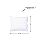 Mörgenn Luxe Hotel Suite hoofdkussen 60x70cm - 100% Gelvezel - Percale katoen tijk 1 kussen - Mörgenn