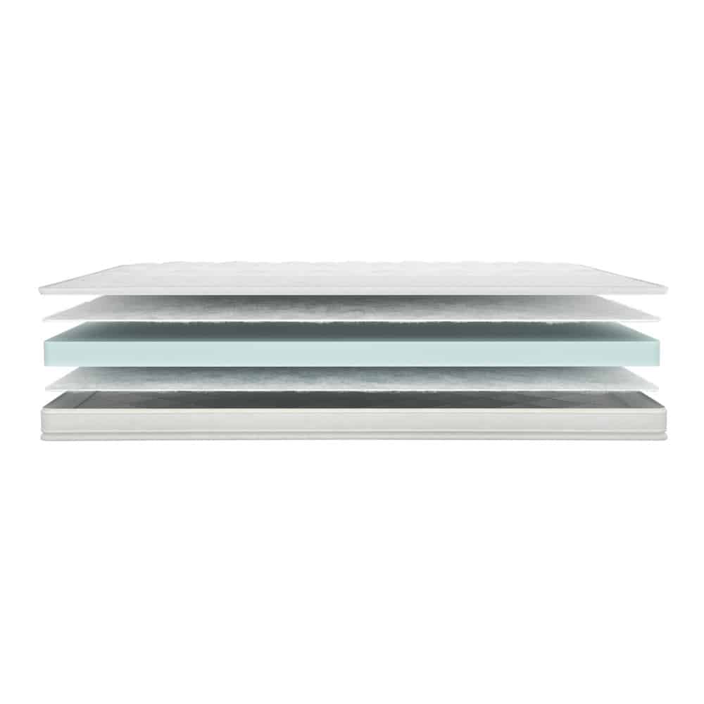 Mörgenn Luxe Topper Durbuy - HR50 Koudschuim - ca. 9 cm - Alle maten 70 x 200 - Mörgenn