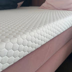 Mörgenn Luxe Topper Suprême - Koudschuim + Serene Schuim - Luxe Hexagon tijk - Alle maten 70 x 200 - Mörgenn