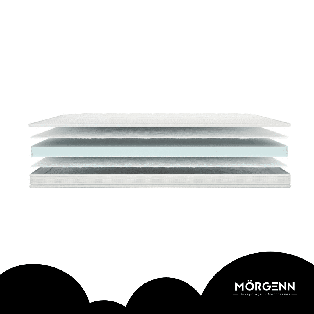 Mörgenn M - Suite Topper - Luxe Hybrid Topper - ca. 12cm 70 x 200 - Mörgenn