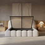 Mörgenn Signature Bed met of zonder matras - Met Opbergruimte 160x200 Gebroken Wit Geen matras - Mörgenn