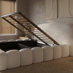 Mörgenn Signature Bed met of zonder matras - Met Opbergruimte 160x200 Gebroken Wit Geen matras - Mörgenn