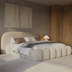 Mörgenn Signature Bed met of zonder matras - Met Opbergruimte 160x200 Beige Geen matras - Mörgenn