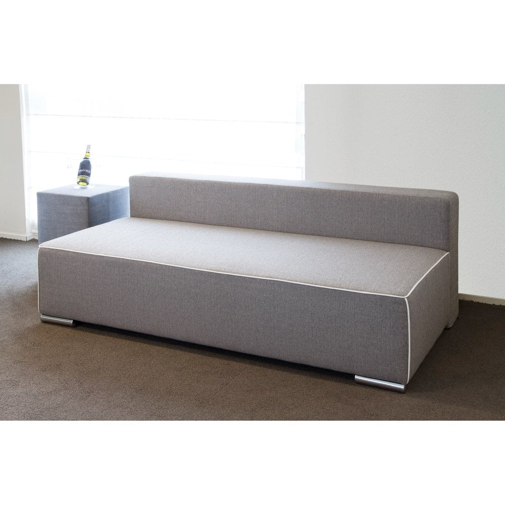 Morgenn Slaapbank Basic - Bedbank - Logeerbank - 100x200 cm - Grijs