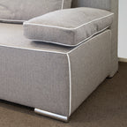 Morgenn Slaapbank Basic - Bedbank - Logeerbank - 100x200 cm - Grijs - Mörgenn