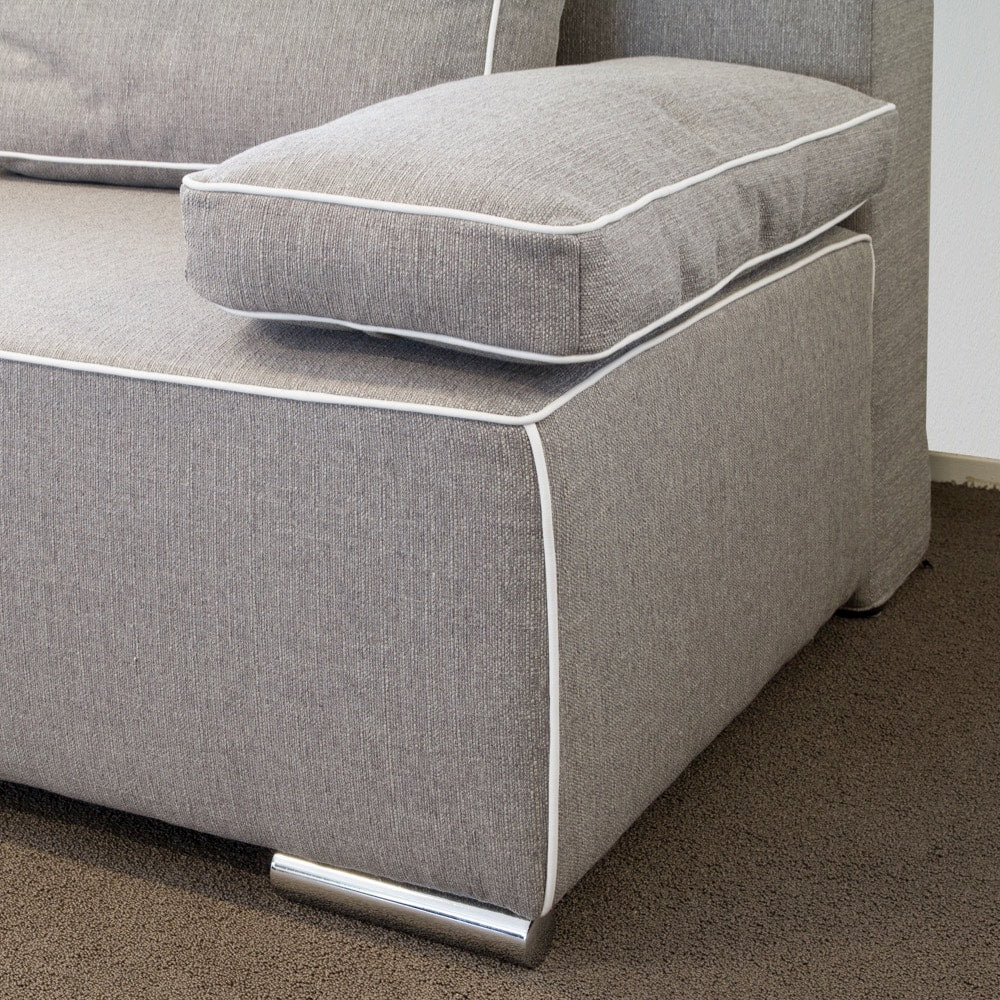 Morgenn Slaapbank Basic - Bedbank - Logeerbank - 100x200 cm - Grijs - Mörgenn