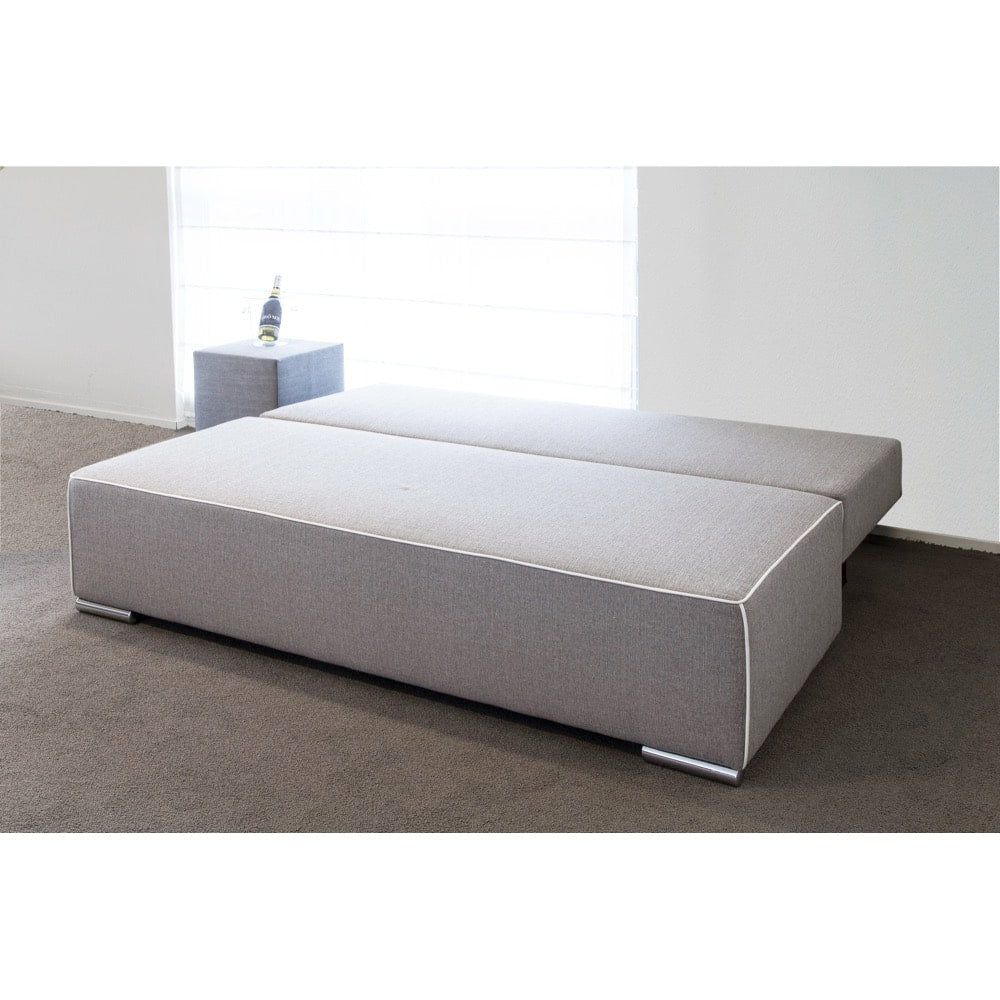 Morgenn Slaapbank Basic - Bedbank - Logeerbank - 100x200 cm - Grijs - Mörgenn