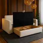 Mörgenn Slaapbank Rainbow - 1 of 2 zits 1 - Zits (Feauteuil - 105 cm breed) Beige - Mörgenn