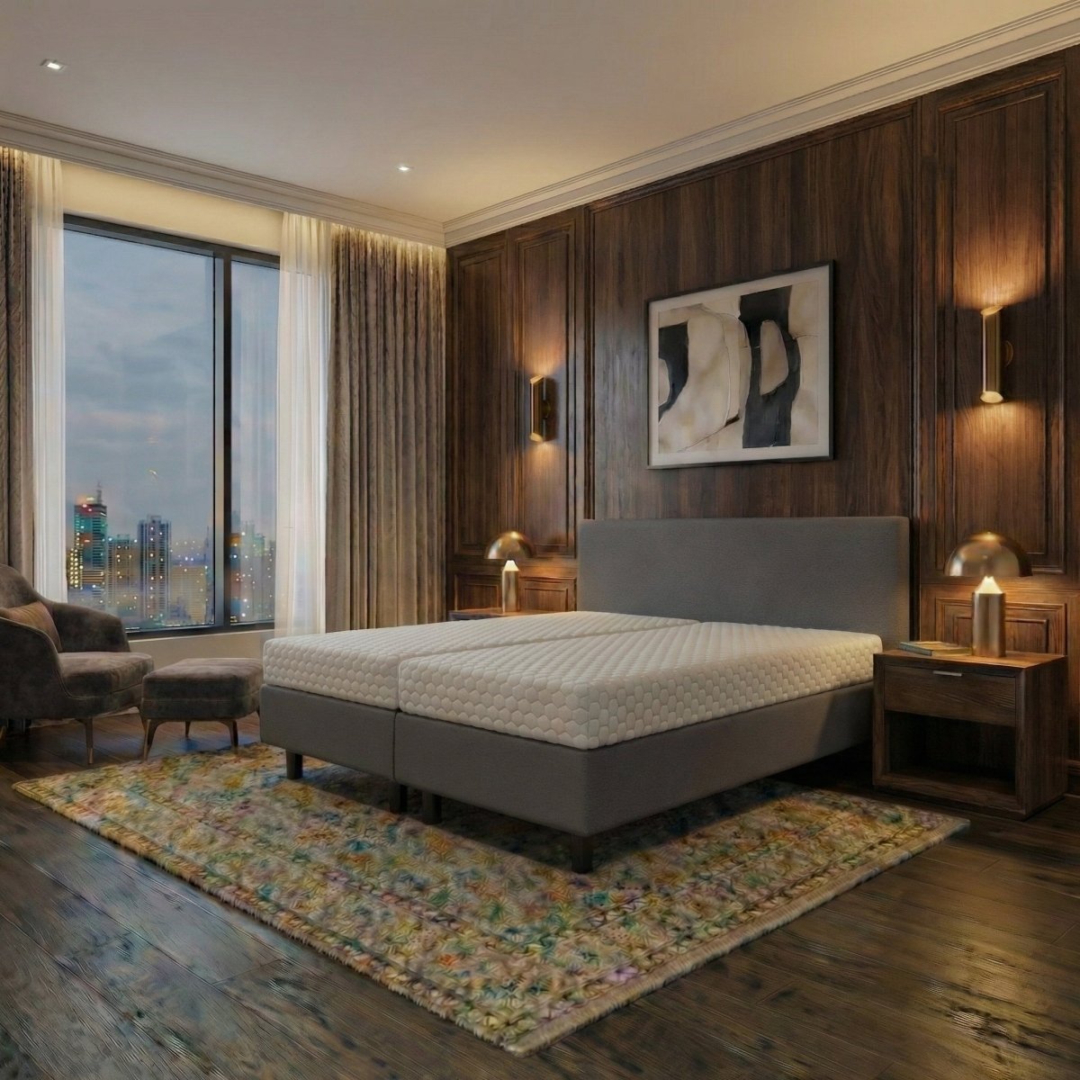 Mörgenn Suprême Matras 20cm - Luxury Line Volschuim 70x200 cm - Mörgenn