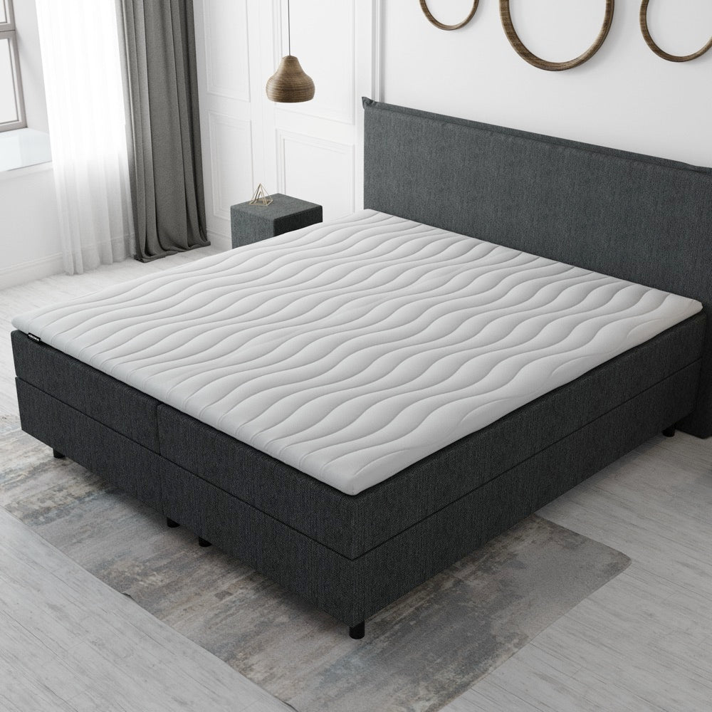 Mörgenn Topper M - Comfort - Koudschuim kern - Medium hardheid - Alle maten 70 x 200 - Mörgenn