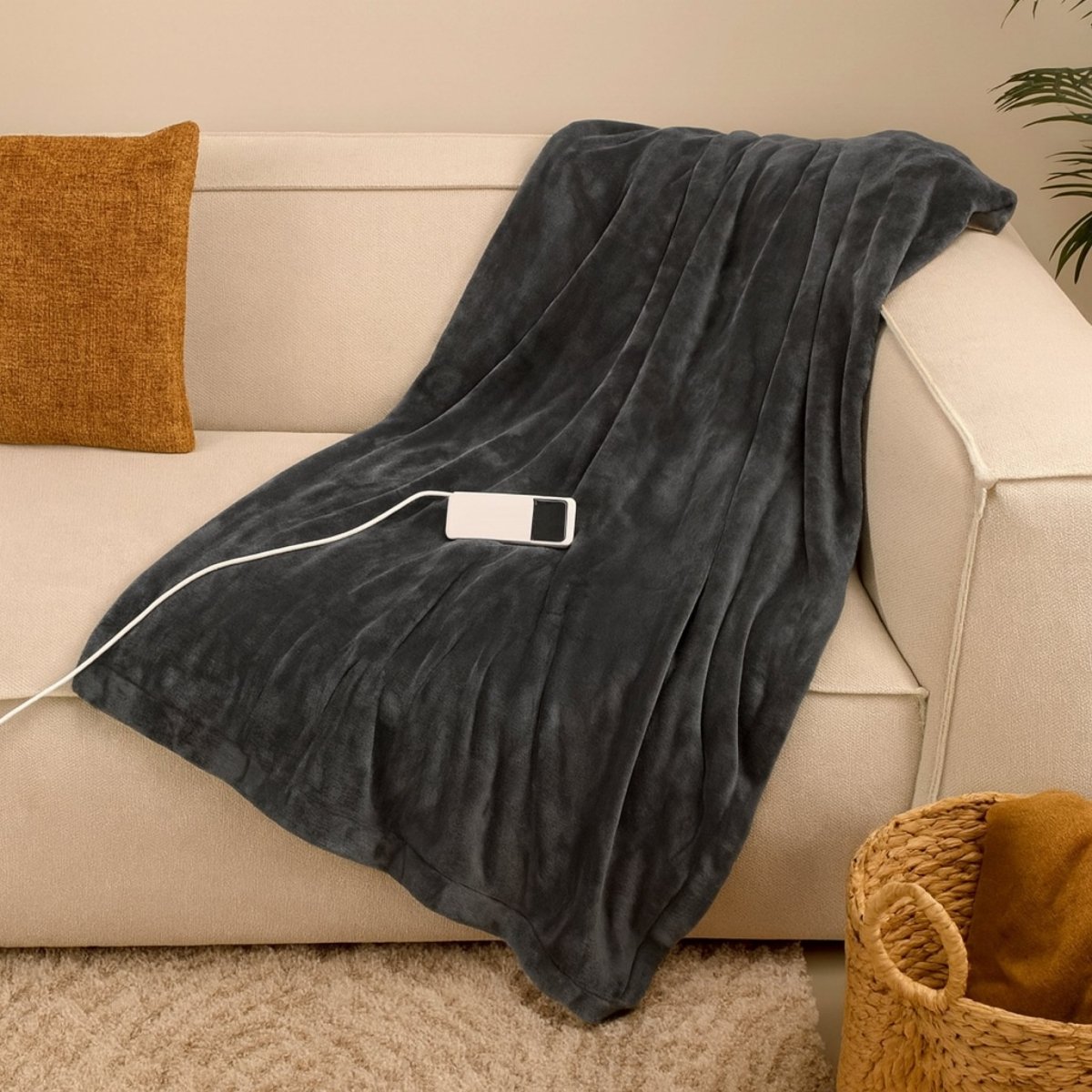 Silvana Elektrische Warmtedeken 180x120 cm - 10 warmtestanden - Mörgenn