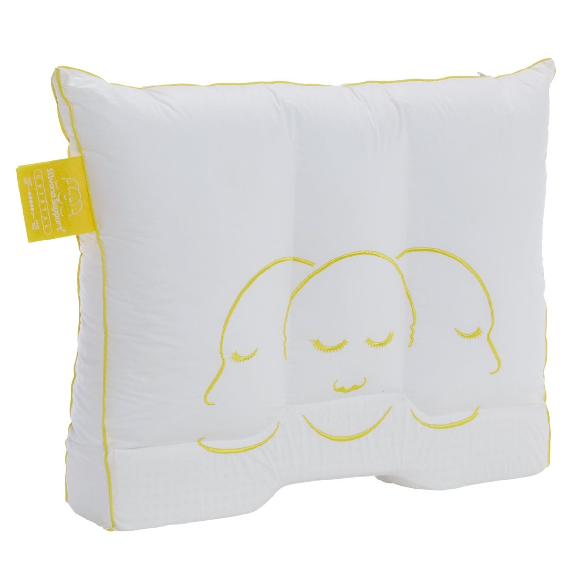 Silvana Support Geel Hoofdkussen (5) - Stevig 60x70 cm - Mörgenn