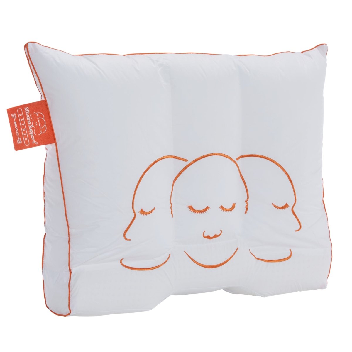 Silvana Support Oranje Hoofdkussen (2) - Zacht 60x70 cm - Mörgenn